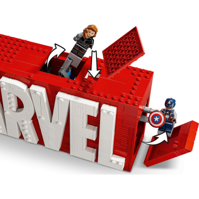 Конструктор Lego Super Heroes Логотип і мініфігурки MARVEL (76313) фото №4
