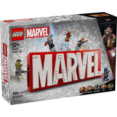 Конструктор Lego Super Heroes Логотип і мініфігурки MARVEL (76313)