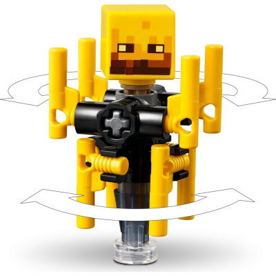 Конструктор Lego Minecraft Битва з лавою у Незері (21266) фото №7