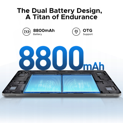 Планшет Doogee T36 12" 8/256GB 4G (LTE) Blue (6923740246917) фото №12