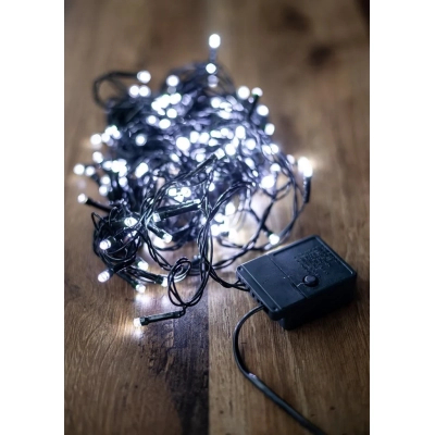 Гірлянда BPNY White 160 LED, 10М, 8 функций, 220V, 9.6W (102950) фото №3