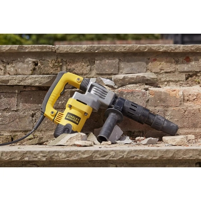 Відбійний молоток Stanley FatMax, SDS-Max, 1010 Вт, 8.5 Дж, 2900 уд/мин, 5.9 кг, кейс (SFMEH220K) фото №2
