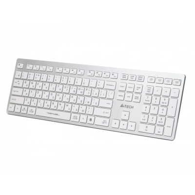 Клавіатура A4Tech FBX50C USB/Bluetooth White (FBX50C White) фото №2