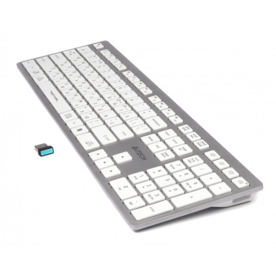 Клавіатура A4Tech FBX50C USB/Bluetooth White (FBX50C White) фото №5