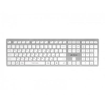 Клавіатура A4Tech FBX50C USB/Bluetooth White (FBX50C White)