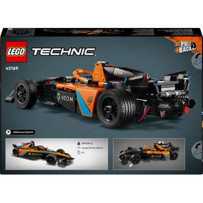 Конструктор Lego Автомобіль для перегонів NEOM McLaren Formula E 452 деталі (42169) фото №3