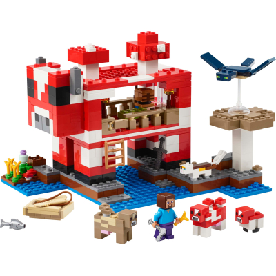Конструктор Lego Minecraft Грибний будинок (21270) фото №2