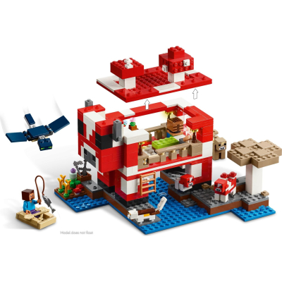 Конструктор Lego Minecraft Грибний будинок (21270) фото №3