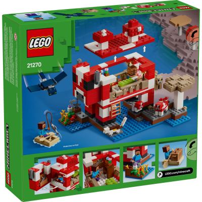 Конструктор Lego Minecraft Грибний будинок (21270) фото №6