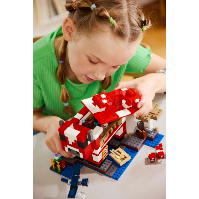 Конструктор Lego Minecraft Грибний будинок (21270) фото №8