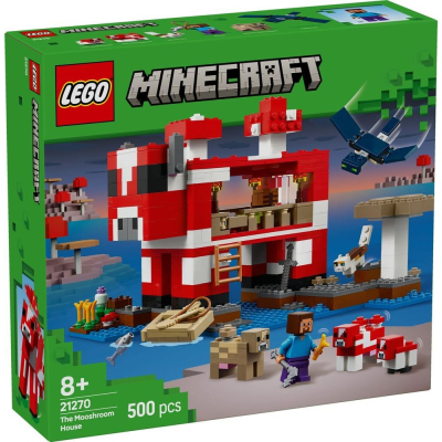 Конструктор Lego Minecraft Грибний будинок (21270)
