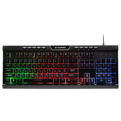 Клавіатура 2E GAMING KG300 LED USB Black (-KG300UB)