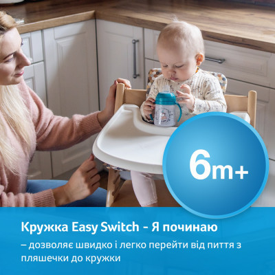 Пляшечка для годування Lovi Поильник-непроливайка  Easy Switch Indian Summer 150 мл (35/352) фото №3