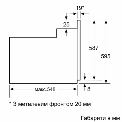 Духовой шкаф Bosch HBJ559YB6R фото №7