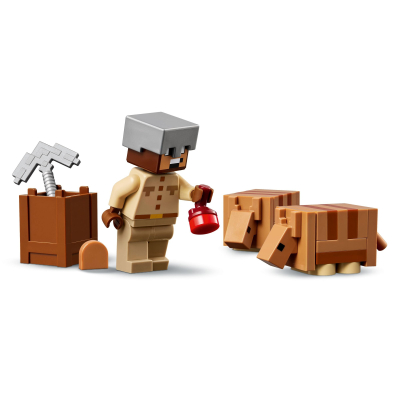 Конструктор Lego Minecraft Шахтна експедиція Броненосець (21269) фото №6