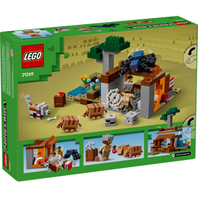 Конструктор Lego Minecraft Шахтна експедиція Броненосець (21269) фото №8