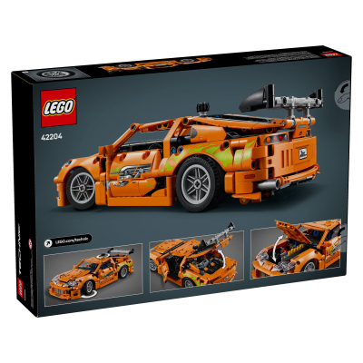 Конструктор Lego Technic Fast and Furious Toyota Supra MK4 (42204) фото №8
