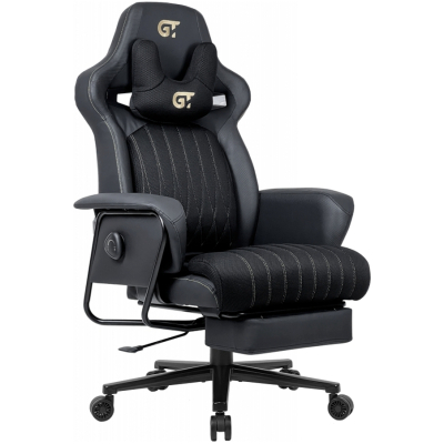 Геймерське крісло GT Racer X-7484 Black (X-7484 Fabric Black XL) фото №2