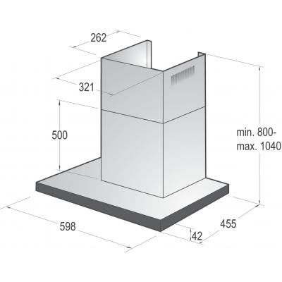 Вытяжки Gorenje WHT6SYB фото №5