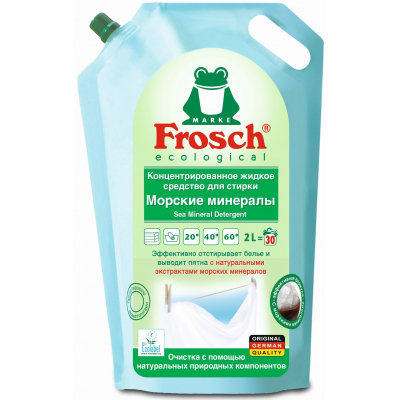 Гель для стирки Frosch Морские минералы 2 л (4009175927583)