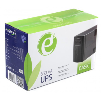 Джерело безперебійного живлення EnerGenie 650VA (EG-UPS-B650) фото №3