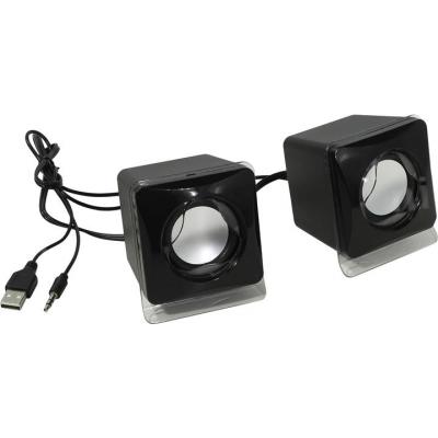 Акустическая система Defender SPK 35 5W USB black фото №2