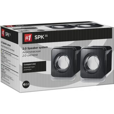 Акустическая система Defender SPK 35 5W USB black фото №3