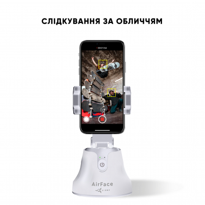 Нобор блогера AirOn Premium 360 ° AirFace for TikTok, Instagram, Facebook, Zoom, white (6126755803218) фото №5