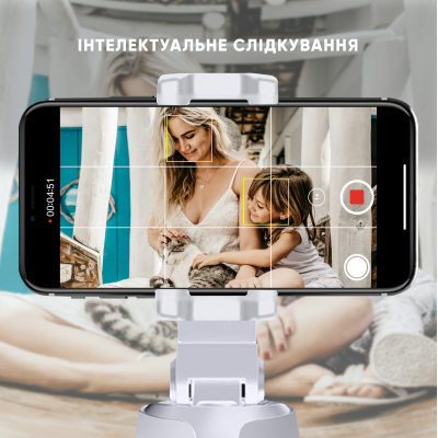 Нобор блогера AirOn Premium 360 ° AirFace for TikTok, Instagram, Facebook, Zoom, white (6126755803218) фото №9