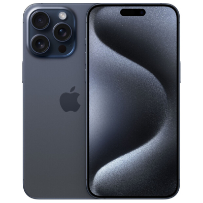 Смартфон Apple iPhone 15 Pro Max 256GB Blue Titanium (MU7A3)