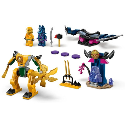 Конструктор Lego NINJAGO Бойовий робот Аріна 104 деталей (71804) фото №4