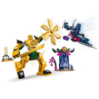 Конструктор Lego NINJAGO Бойовий робот Аріна 104 деталей (71804) фото №7