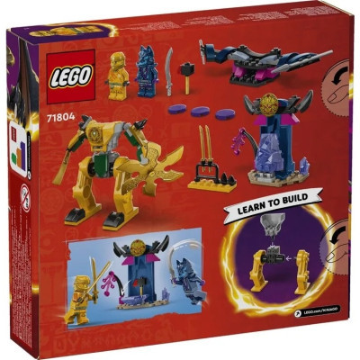 Конструктор Lego NINJAGO Бойовий робот Аріна 104 деталей (71804) фото №9