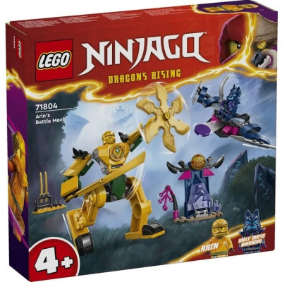 Конструктор Lego NINJAGO Бойовий робот Аріна 104 деталей (71804)