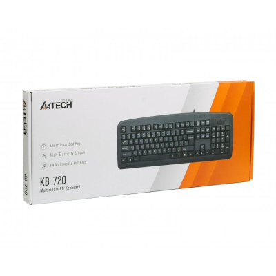 Клавиатура A4Tech KB 720 Black фото №5