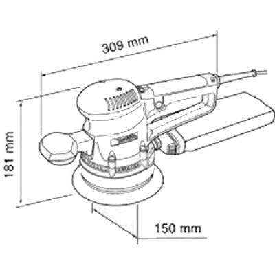 Угловая шлифовальная машина Makita BO 6030, эксцентриковая (BO6030) фото №2
