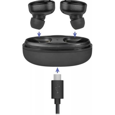 Наушники Defender Twins 635 TWS Bluetooth Black (63635) фото №2