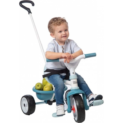 Велосипед дитячий Smoby Be Move 2 в 1 с багажником Голубой (740331) фото №3