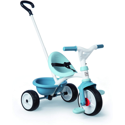 Велосипед дитячий Smoby Be Move 2 в 1 с багажником Голубой (740331)