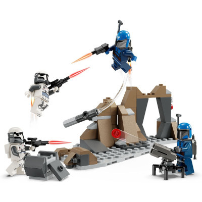 Конструктор Lego Star Wars Бойовий комплект Засідка на Мандалорі (75373) фото №3