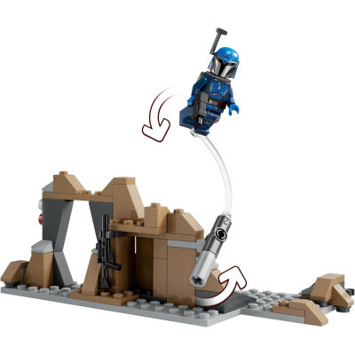 Конструктор Lego Star Wars Бойовий комплект Засідка на Мандалорі (75373) фото №4