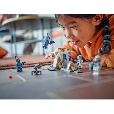 Конструктор Lego Star Wars Бойовий комплект Засідка на Мандалорі (75373) фото №6