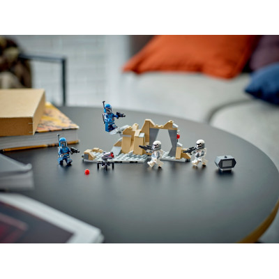Конструктор Lego Star Wars Бойовий комплект Засідка на Мандалорі (75373) фото №8