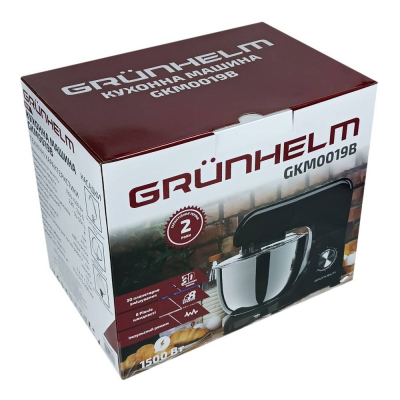 Кухонный комбайн Grunhelm GKM0019B фото №10