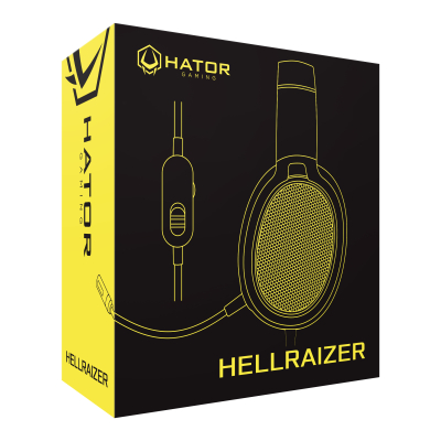Наушники HATOR Hellraizer Black (HTA-812) фото №5
