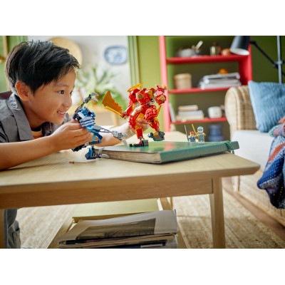 Конструктор Lego NINJAGO Робот вогняної стихії Кая 322 деталей (71808) фото №6