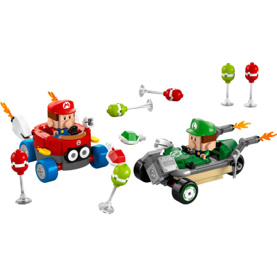Конструктор Lego Super Mario Mario Kart – Baby Mario vs. Baby Luigi (72034) фото №2