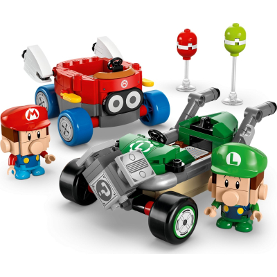Конструктор Lego Super Mario Mario Kart – Baby Mario vs. Baby Luigi (72034) фото №3