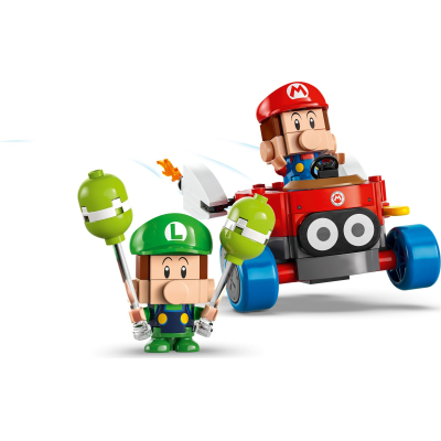 Конструктор Lego Super Mario Mario Kart – Baby Mario vs. Baby Luigi (72034) фото №4
