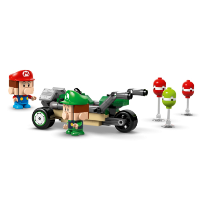 Конструктор Lego Super Mario Mario Kart – Baby Mario vs. Baby Luigi (72034) фото №5